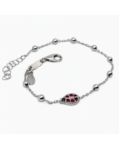 bracciale bimba coccinella