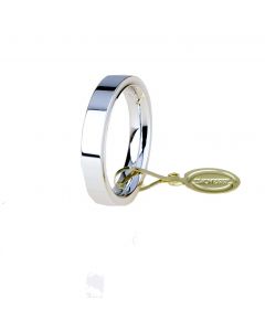 fede cerchio di luce Unoaerre larg. 3,5mm. oro bianco