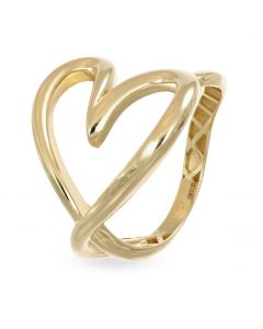 Anello Cuore Stilizzato