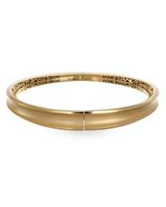 Bracciale rigido donna con finitura satinata e struttura traforata diam.mm.60