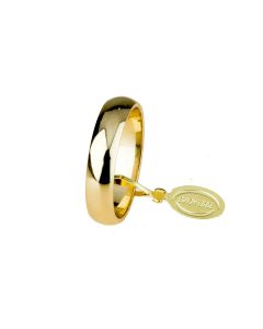 fede mantovana Unoaerre gr.5 in oro giallo larg.mm.5.1