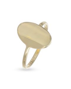 Anello con design ovale