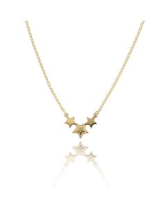 Catenina con stella stilizzate