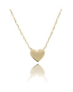 Catenina con ciondolo cuore