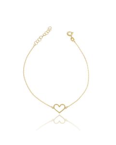 Bracciale con cuore
