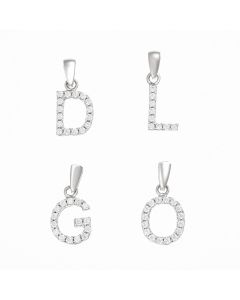 iniziale pave' di zirconi