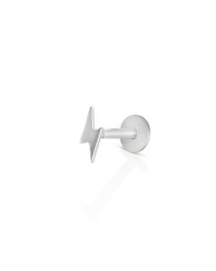 piercing saetta con chiusura a vite