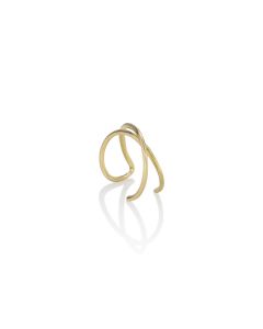 nose cuff criss cross, finto anello per narice diam.8,5mm.