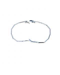 bracciale semirigido con zirconi