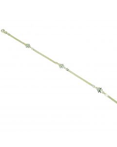 bracciale ragazza con fiore che ride cm.18