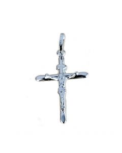 croce stampata con cristo vuota 