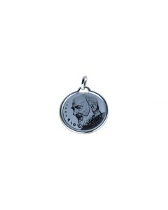 medaglia padre pio  diam.17mm.