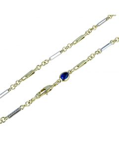  catena vuota con maglie alternate  cm.60