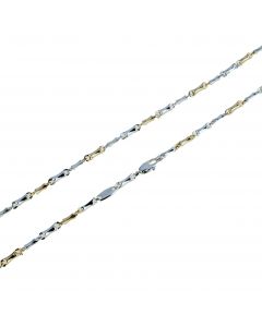 catena tubolare finitura lucida  cm.50 