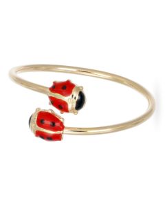 anello con coccinelle