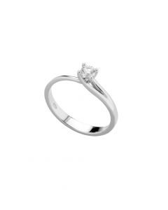 anello solitario con diamante ANS168