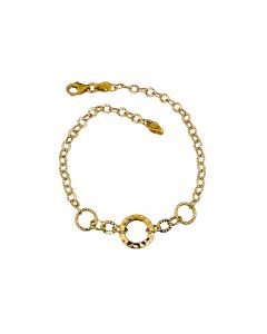 bracciale a catena con centrale a scalare 