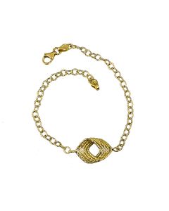 bracciale a catena con centrale a scalare 