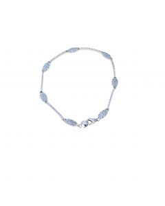 bracciale con pavè di zirconi