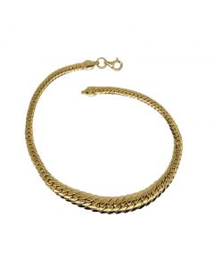 bracciale maglia cobra a sfinire