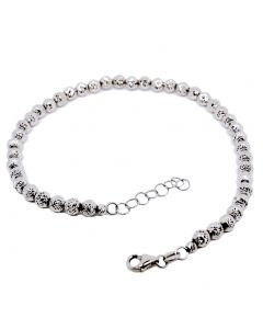 bracciale a sfere diamantate