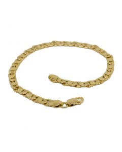 bracciale catena vuoto con maglia tigre 