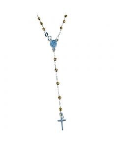 catenina rosario cm.45 con grani sfaccettati (disponibile anche cm.50/60)