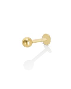 piercing pallina diam.4mm e chiusura a vite