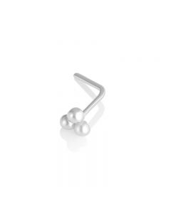 piercing naso trinity ball