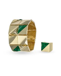 set bracciale e anello